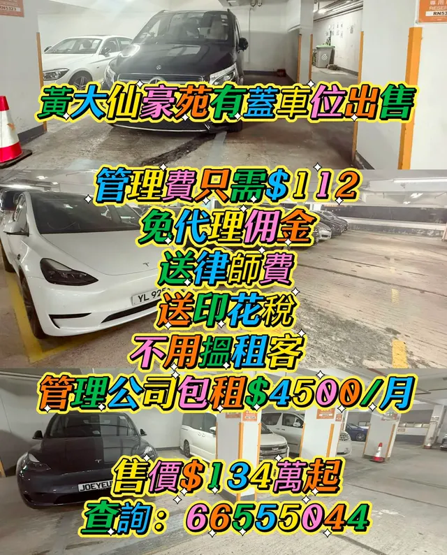 豪苑車位