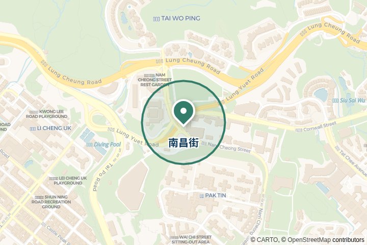 南昌街及荔枝角道尋找範圍