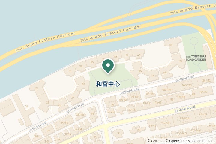 和富中心尋找範圍