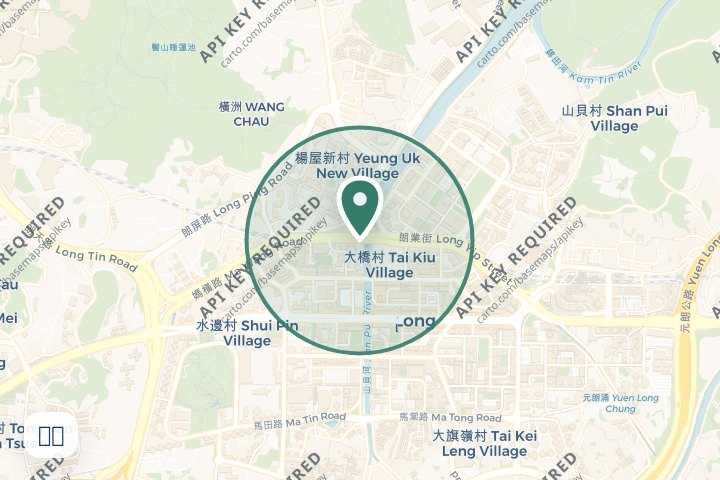 朗屏尋找範圍