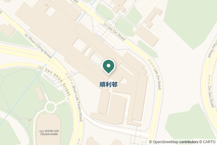 順利邨尋找範圍