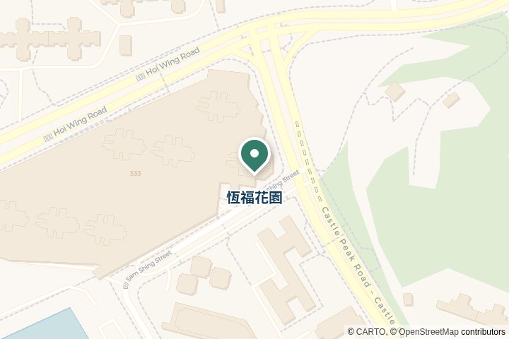 恆福花園尋找範圍