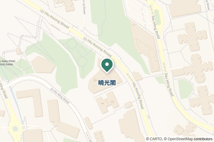 曉明閣、曉光閣尋找範圍