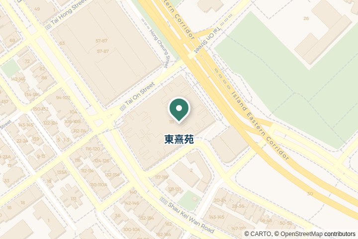 東熹苑尋找範圍