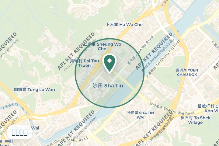 好運中心尋找範圍