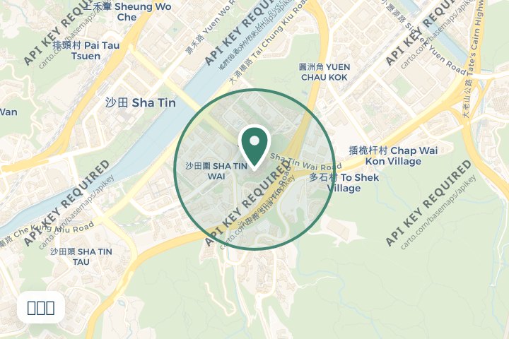 圍、市中心尋找範圍