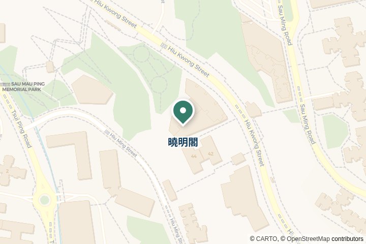 曉明閣、曉光閣尋找範圍