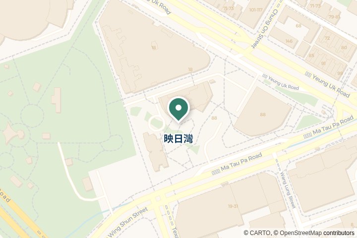 映日灣尋找範圍