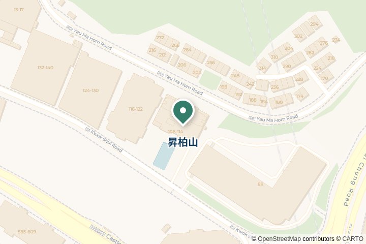 昇柏山尋找範圍