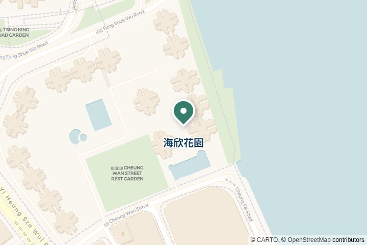 海欣花園、翠怡花園尋找範圍
