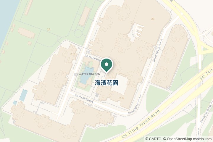 海濱花園、海灣花園尋找範圍