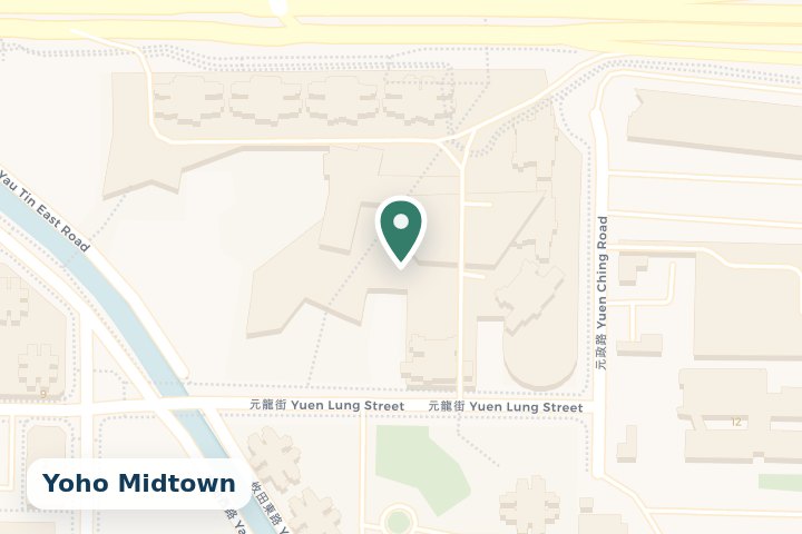 Yoho Midtown、Yoho Hub...多地點尋找範圍