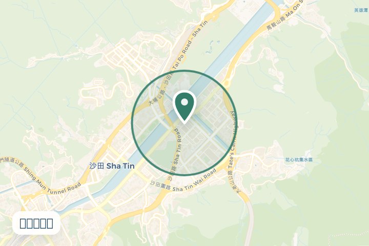 沙田第一城尋找範圍