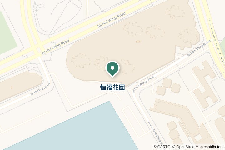 恒福花園尋找範圍