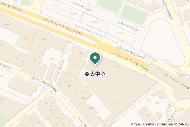 寧晉中心、亞太中心...多地點尋找範圍