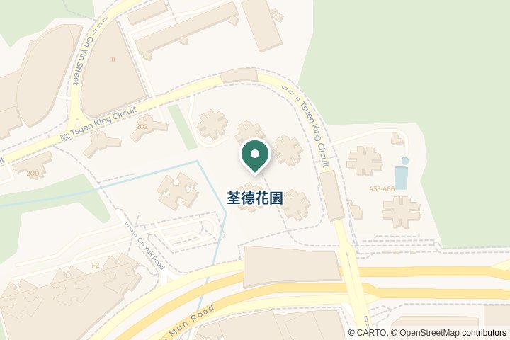 荃德花園尋找範圍