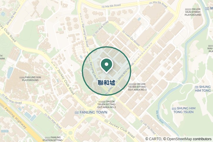 聯和墟尋找範圍
