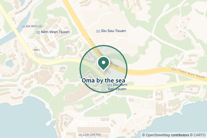 Oma by the sea尋找範圍