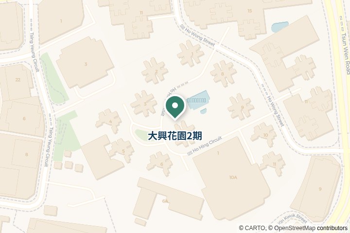 大興花園2期尋找範圍