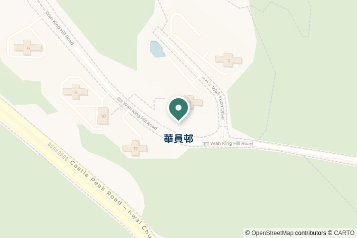 華員邨尋找範圍
