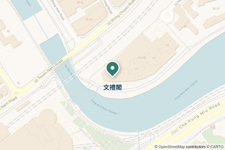 文禮閣尋找範圍