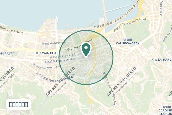 大坑道附近尋找範圍