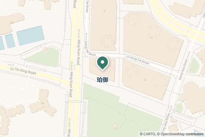 盈豐園、珀御尋找範圍