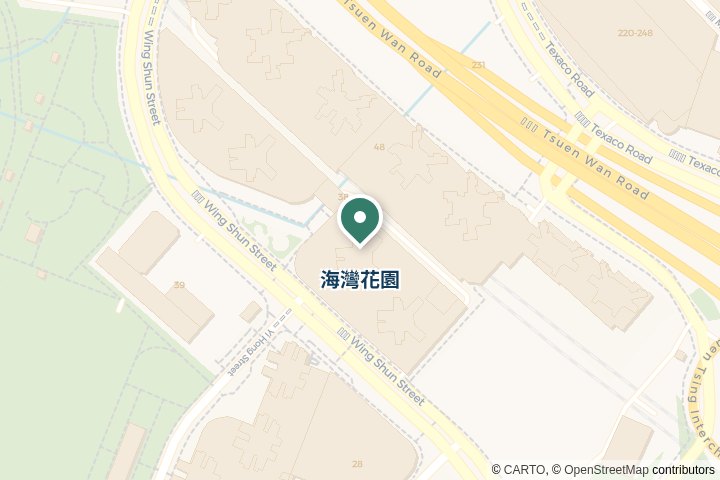 海濱花園、海灣花園尋找範圍