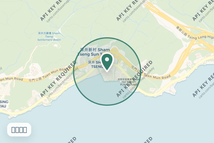 碧堤半島尋找範圍