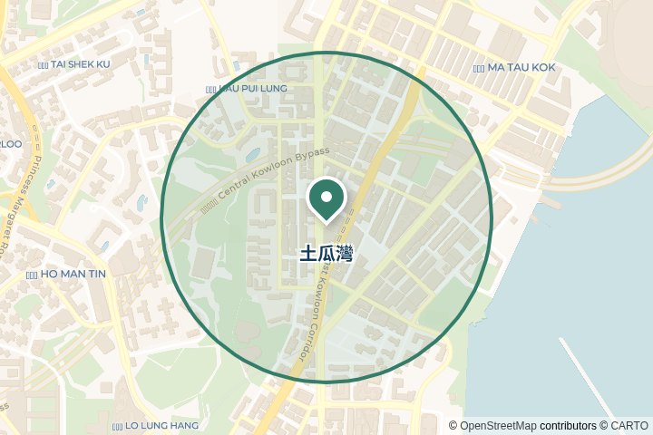土瓜灣尋找範圍