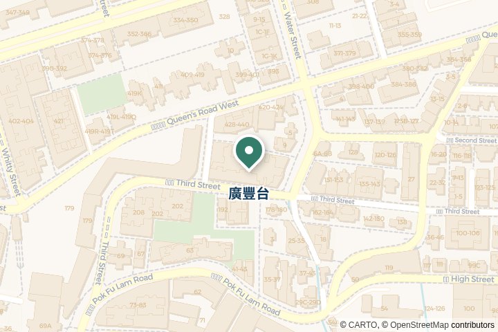 第二街、第三街...多地點尋找範圍