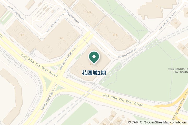 翠華花園、花園城1期尋找範圍
