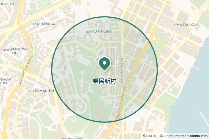 樂民新村尋找範圍
