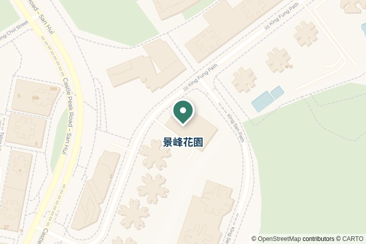 景峰花園、偉景花園尋找範圍