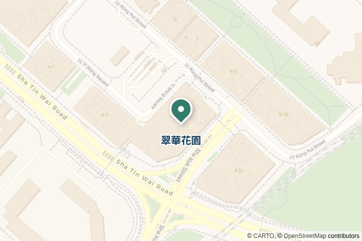 翠華花園、花園城1期尋找範圍