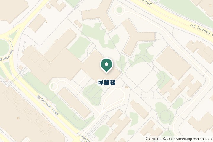 祥華邨尋找範圍