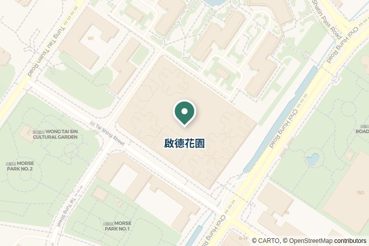 啟德花園尋找範圍