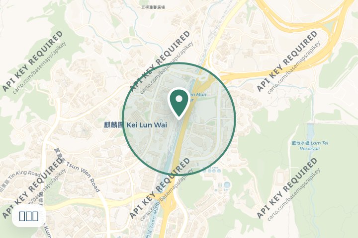 兆康站尋找範圍