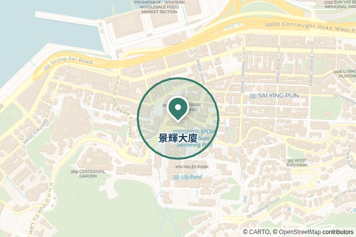 景輝大廈尋找範圍
