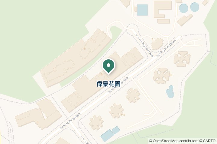 景峰花園、偉景花園尋找範圍