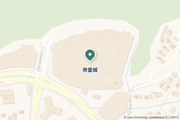 帝堡城尋找範圍