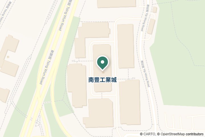 南豐工業城尋找範圍