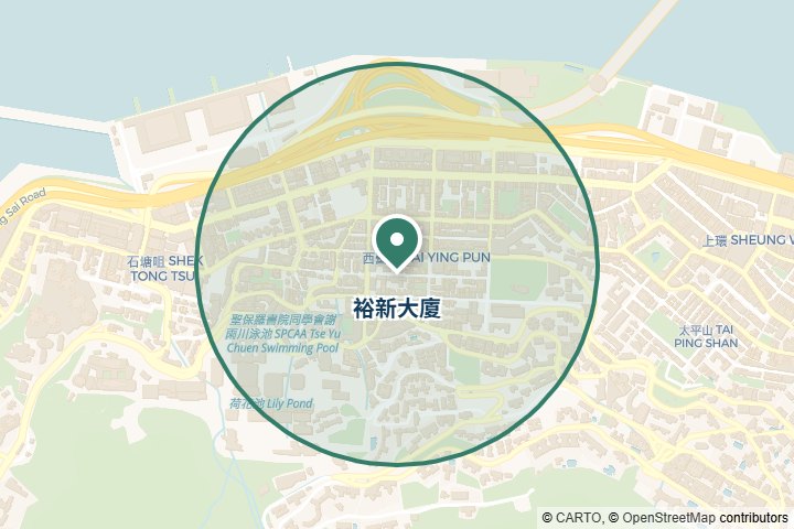 瑞華閣、裕新大廈尋找範圍