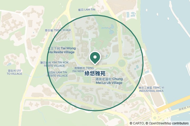 青怡花園、青衣邨...多地點尋找範圍