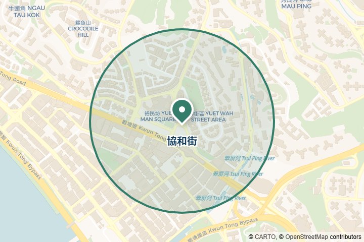 協和街尋找範圍