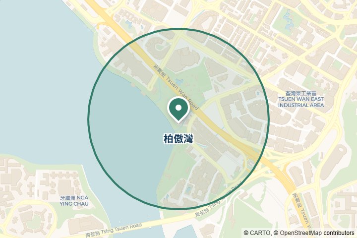 柏傲灣尋找範圍