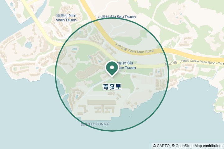 青發里、青泰路尋找範圍