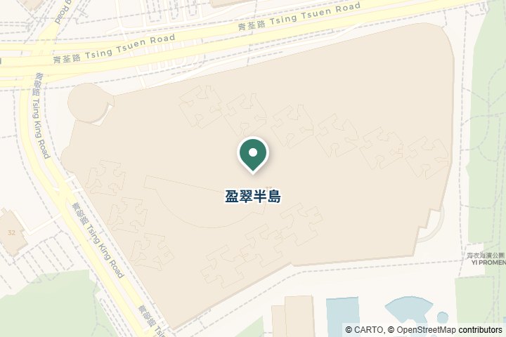 盈翠半島尋找範圍