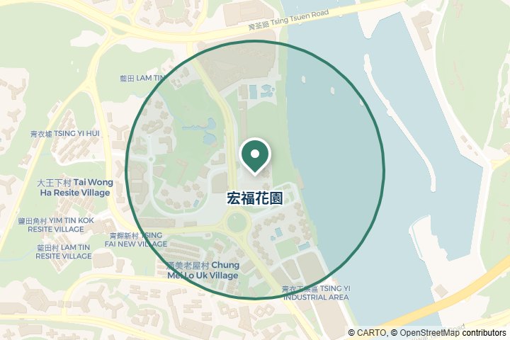青怡花園、青衣邨...多地點尋找範圍