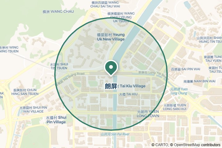 溱柏、朗屏尋找範圍